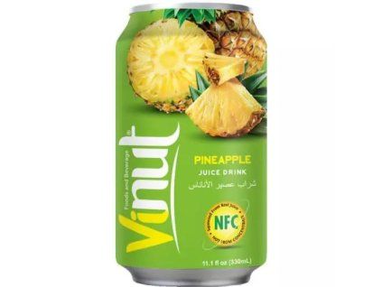 VINUT nápoj s příchutí ananas 330ML (NUOC DUA)