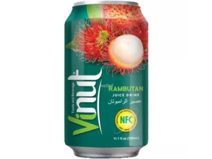 VINUT nápoj s příchutí rambutan 330ML (NUOC CHOM CHOM)