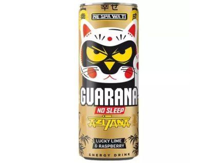 Guarana asiana lucky lime raspberry 0,5L plech