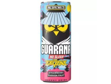 Guarana asiana strawberry passionfruit plech 0,5L