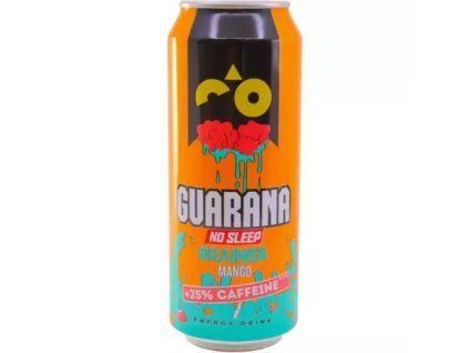 Guarana brainer mango 0,5L