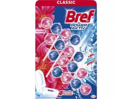 Bref Power Aktiv WC závěs 4x50g Flowers