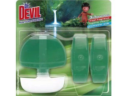 Dr Devil wc závěs natural fresh 3X55ML