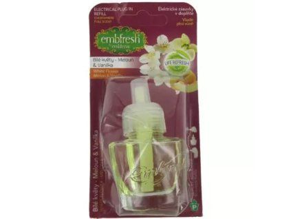 Embfresh náhradní náplň 19ml White flowers & Melon – Vanilla