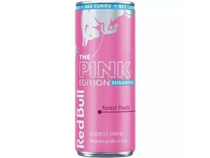 Red Bull pink sugarfree lesní ovoce 0,25L