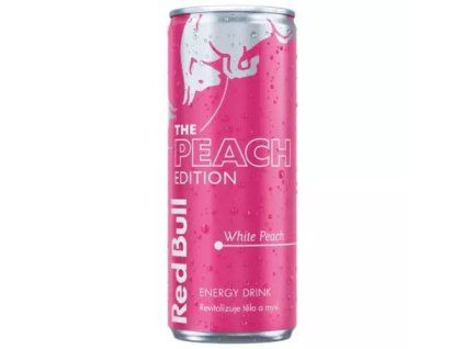 Red Bull peach bílá broskev 0,25L