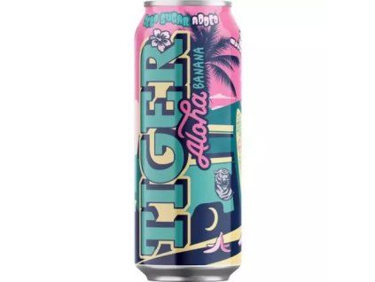 Tiger energetický nápoj aloha banana 0,5L