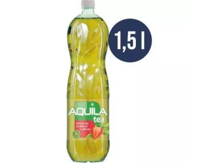 Aquila Tea.m ledový čaj zelený s jahodou 1,5L $C