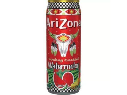 Arizona watermelon tea plech 0,5L