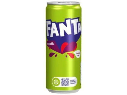 CC Fanta exotic plech 0,33L