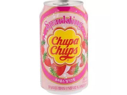 Chupa Chups sparkling strawberry cream 0,345L