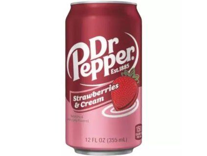Dr. Pepper strawberries cream 0,355L USA