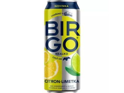 Birgo nealko citron limetka 0,5L plech