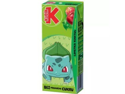 Kubík pokémon kaktus limetka 0,2L