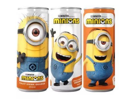 The drinks dětský nápoj minions pomeranč 0,25L