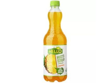 Hello hustý sirup ananas 0,7L