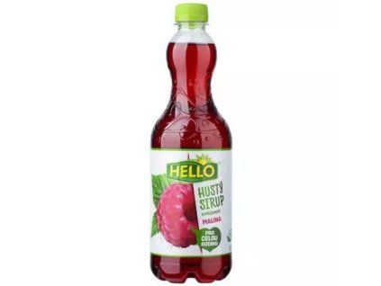 Hello hustý sirup malina 0,7L