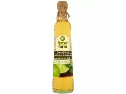 Natur Farm sirup máta+limetka 0,7L