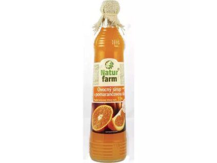 Natur Farm sirup pomeranč 0,7L