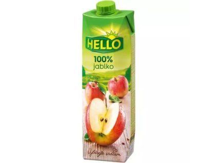 Hello džus 100% jablko 1L TP