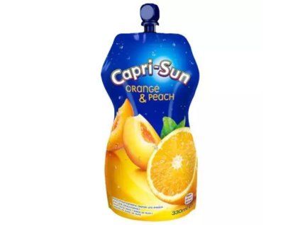 Capri Sun pomeranč a broskev 0,33L