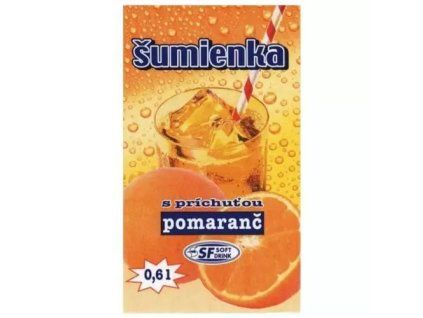 SoftDrink šuměnka pomerančová 10g