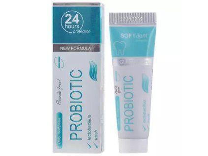 Soft Dent probiotická zubní pasta 10ml Mini