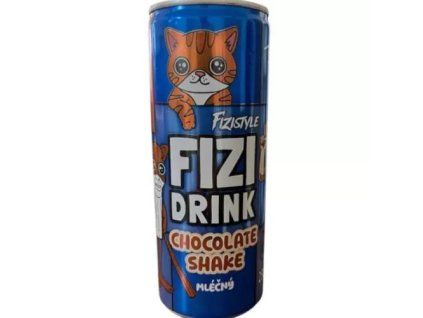 FIZI DRINK limonáda s příchutí chocolate shake 250ML