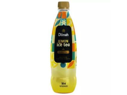 Dilmah black ice tea lemon pet 0,5L