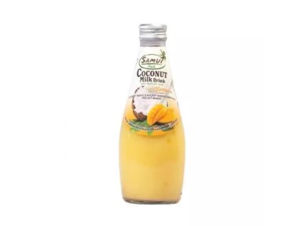 SAMUI kokosový mléčný nápoj a dužiny s přichutí manga 290ML
