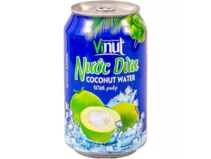 VINUT nápoj kokosová voda 330ML (NUOC DUA)