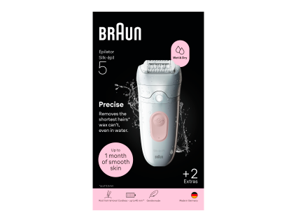 Braun Silk épil 5 Epilátor 5-011 Růžový