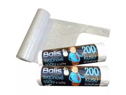 Sapler svačinový sáček 200ks s uchy role balis 5'kg