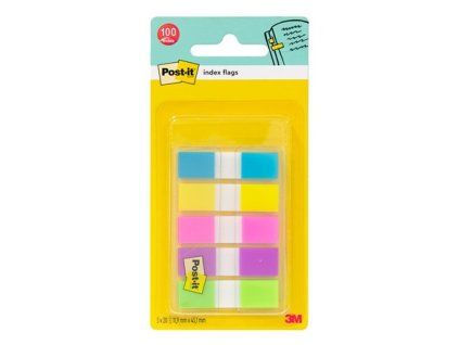 Post-it Indexové záložky malé neonové barvy 1 ks