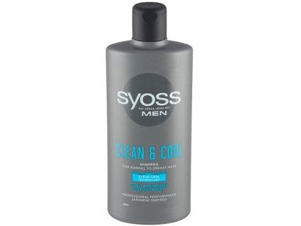 47478 syoss men clean cool sampon pro normalni az mastne vlasy 500ml