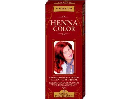 57468 venita henna color barvici balzam na vlasy 10 granatove jablko 75 ml