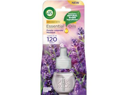 Air Wick electric osvěžovač fialové levandulové louky náplň 19 ml