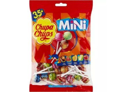 Chupa Chups 35ks lízátka mini Best mix 210g