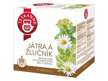 Teekanne Játra a žlučník 10 x 2 g