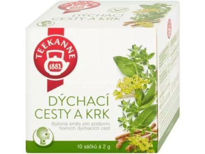 Teekanne čaj DÝCHACÍ CESTY A KRK 10 x 2 g