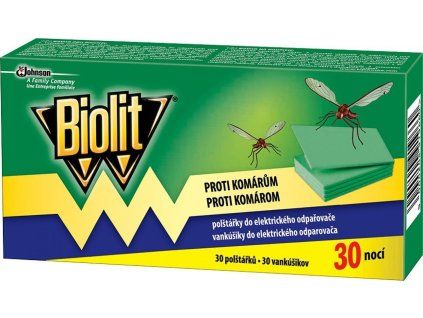 Biolit náhradní polštářky do elektrického odpařovače 30 ks