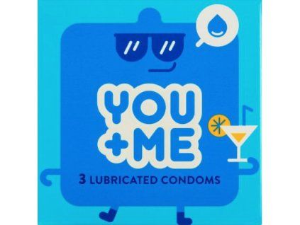 You Me Macho kondomy Extra lubrikované 3ks