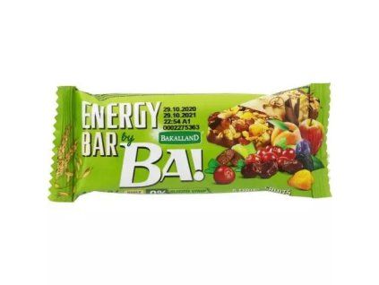 BA! Energetická tyčinka 5 druhů ovoce 40g
