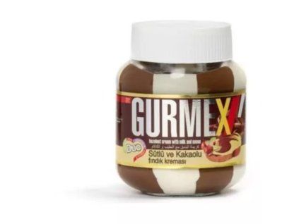 GURMEX KRÉM Z LÍSKOVÝCH OŘECHŮ S KAKAEM A MLÉKEM 350 G