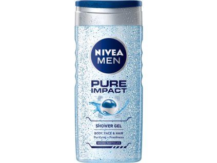 89668 nivema men sprchovy gel 250ml pure impact