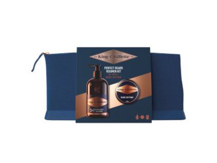 King C. Gillette šampon na vousy 350ml+balzám 100ml