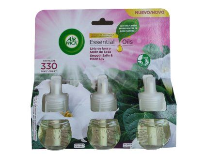 93256 air wick electric napln 3x19ml mesicni lilie saten trio