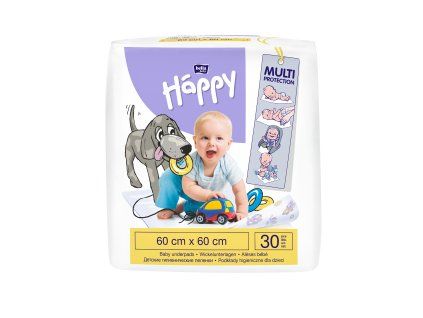 94540 bella happy detske hygienicke podlozky 60x60 cm 30 ks