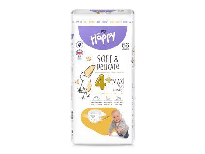 94657 bella happy s d vel 4 maxi plus 9 15 kg big pack 56 ks