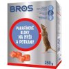 BROS paraf bloky na myši a potkany 250g